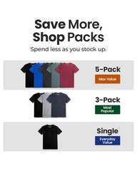 Workout Shirts for Men Fitted Dry Fit Athletic Gym Running Sport Tees Mens Ts…