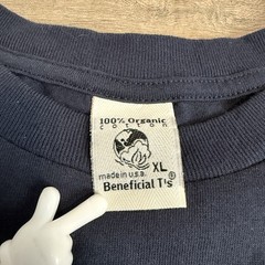 Rare VTG Patagonia Beneficial T’s Mens T-Shirt (XL) Earth First Fist Made USA B5