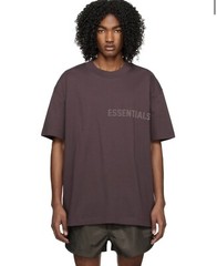 NEW Fear of God Essentials Plum SS23 T-Shirt Size Large (L), 100% Authentic