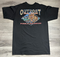 Harley-Davidson Pueblo Colorado Outpost Wolf Call Of The Wild Double Sided Large