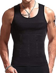 Men’s Compression Muscle Undershirts Gym Workout Slim Tank Top Sleeveless Vest
