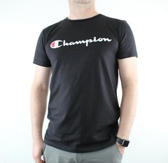 Champion Mens T-Shirt Crew Neck, Short Sleeve Tee Shirt Top with Logo
