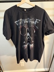 Bullet For My Valentine Temper Temper Band Tee AAA 2XL Black Graphic Shirt Y2K