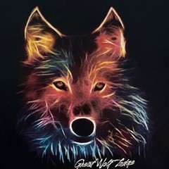 Vintage 00s Great Wolf Lodge Colorful Graphic T-Shirt The Duck Co Black XXL RARE