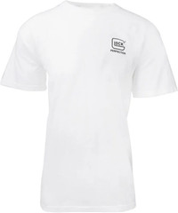 NWT GLOCK Carry With Confidence Short Sleeve T-Shirt. White w/red blue XXXL 3XL