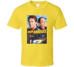 Nash Bridges Tv Show Tee 90s American Police Television Series T Shirt