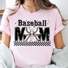 Baseball Mom Shirt Softball Mama Sports Team Mom Tee
