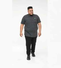 D555 Duke Big Mens Black Reno T-Shirt Embroidery 2XL 3XL 4XL 5XL 6XL (601615)
