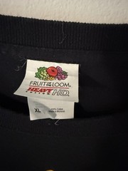 Fruit of the Loom Heavy HD Men’s XL Black PPG Paints Logo Graphic T-Shirt