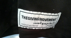 Black THE GIVING MOVEMENT 2022 World Tour T Shirt XL UAE Exercise Poly/Spandex