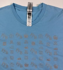 Fur Face Boy Graphic T-Shirt Mens XL Blue Made USA Logo Print Short Sleeve
