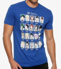 Anime MY HERO ACADEMIA YEARBOOK T-Shirt NEW Authentic & Official RARE!!!
