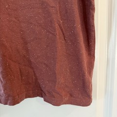 Mollusk Hemp Pocket Tee Sustainable Hemp Cotton Size Medium Clay Red USA