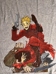 LOOT CRATE Anime Angels Death Trigun Lot Two T-shirts XL Manga