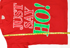 Vtg? Trend Basics “Just Say HO! Red T-Shirt” Size XL~Retro