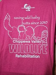 Wildlife T-Shirt CVWR “Saving Baby Butts” SHORT SLEEVE T-Shirt-Variety of Colors