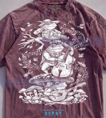 Frog Musician Toad Band Music Animal Comfort Tee