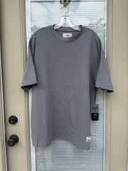 Reserved Supply Men’s Oversize Fit T-Shirt Gray Size M Crew Neck NWT