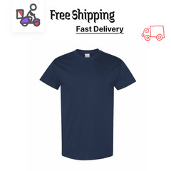 Gildan 5000 Heavy Cotton T-Shirt Solid Mens Short Sleeve $ 5.99 pack 0f 3 $17.97