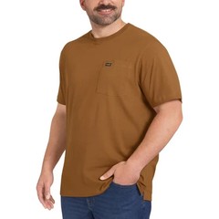 Wrangler Mens Pocket Tee Short Sleeve 100% Cotton Workwear Casual New