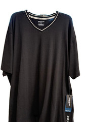 KENNETH COLE BLACK S/S STRETCH T-SHIRT SZ: 3XL NWT