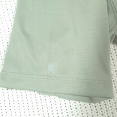 Kenneth Cole Tech SS Tee Shirt Sz L Seagrass Modal Blend Stretch Soft Curved Hem
