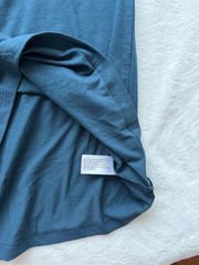 Goodfellow & Co Every Wear Tee Men’s Blue Cotton Blend Knit V-Neck Tee S
