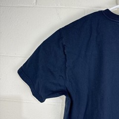Carhartt Medium Loose Fit T Shirt Men’s Blue Fish Graphic Logo Fishing Work Wear