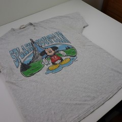 Vintage Disney Splash Mountain Shirt Mens Large Mickey Mouse Retired Ride Tee