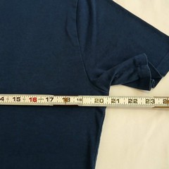 Banana Republic Eco Premium Wash T-Shirt Medium Mens Blue V-Neck Lightweight