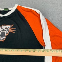 Vintage Team Arctic Cat Racing Shirt Mens L Raglan Graphic Print Arcticwear Y2K