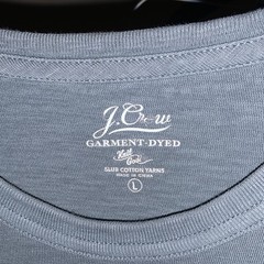 J.Crew Men’s Blue Cotton Knit Crew Neck Pocket Short Sleeve T-Shirt L