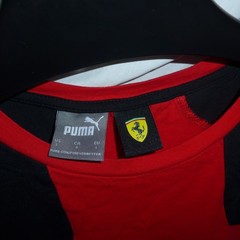 Puma X Scuderia Ferrari Collection SF Sainz T-Shirt Sz L Rosso