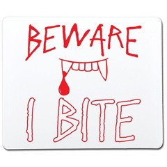 Beware I Bite Sarcastic Humor Graphic Novelty Funny T Shirt