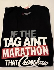 The Marathon Clothing Nipsey Hussle Tshirt Run A Lap Size Small New With Tag