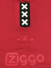 Adidas Ajax Amsterdam Anniversary Jersey White Red JF6340 Slim Fit Multi Size