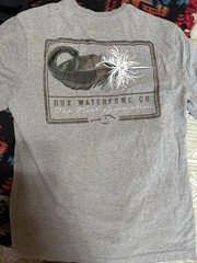12 DUX Waterfowl Company Men’s Duck Hunting Graphic Tees M Crew Neck Cotton Knit