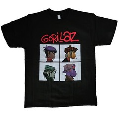 FREE SAME DAY SHIPPING New GORILLAZ Hobbs Niccals 2-D Noodle Shirt XL