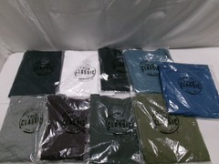 True Classic Crew Neck Short Sleeve Tees Assorted Sizes & Colors