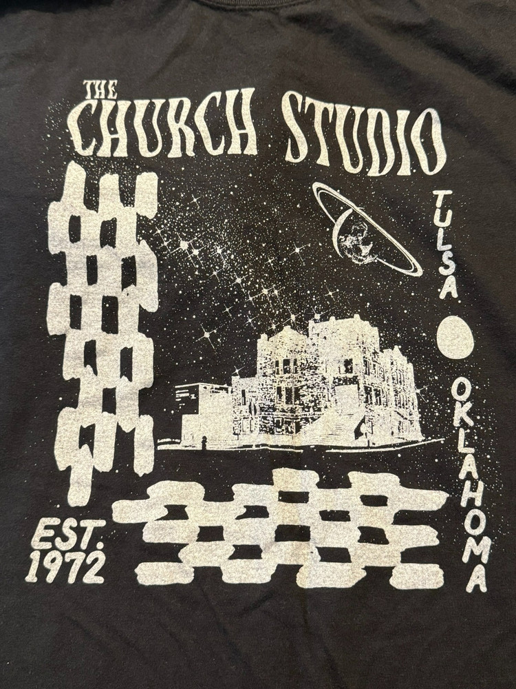 Limited Edition Space 3xl T-Shirt Leon Russell Church Studio Tulsa OK