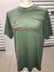 Vintage Anvil Authentic Pigment T Shirt Mens Medium M Resist-A-Ball Roll Model