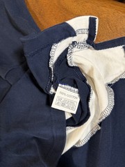 Rugby Nations Scotland Flag Long Sleeve Rugby Shirt Men’s Size Medium M Blue