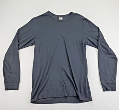32 Degrees Heat Shirt Mens S Black Long Sleeve Stretch Soft Base Layer Outerwear