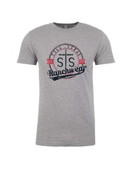 STS Ranchwear Men’s Vintage Tee Gray STS6210DH