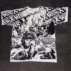 Vintage Aop 1994 X-men Double Sided Marvel Comics Shirt Wolverine