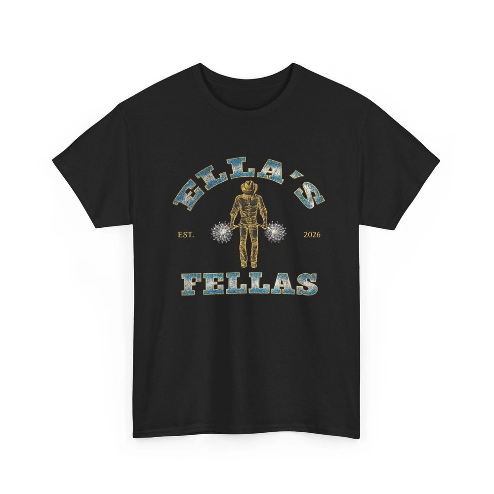 Fellas Ellas Vintage Graphic Tee Unisex Cotton Funny Gift T-Shirt