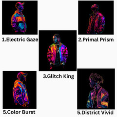 Neon Hip Hop Graphic T-Shirt, Comfort Colors T Shirt, Unisex Streetwear Tee