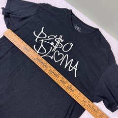 Peso Pluma Tour 2023 Concert T-Shirt Mens Large Black Double P Records Graphic
