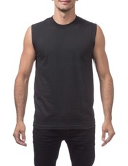 PROCLUB MENS COMFORT MUSCLE TEE PRO CLUB CASUAL SLEEVELESS TANK TOP GYM SUMMER