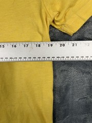 Levi Strauss Yellow Graphic Tee L California Bear Design Mens Casual T-Shirt